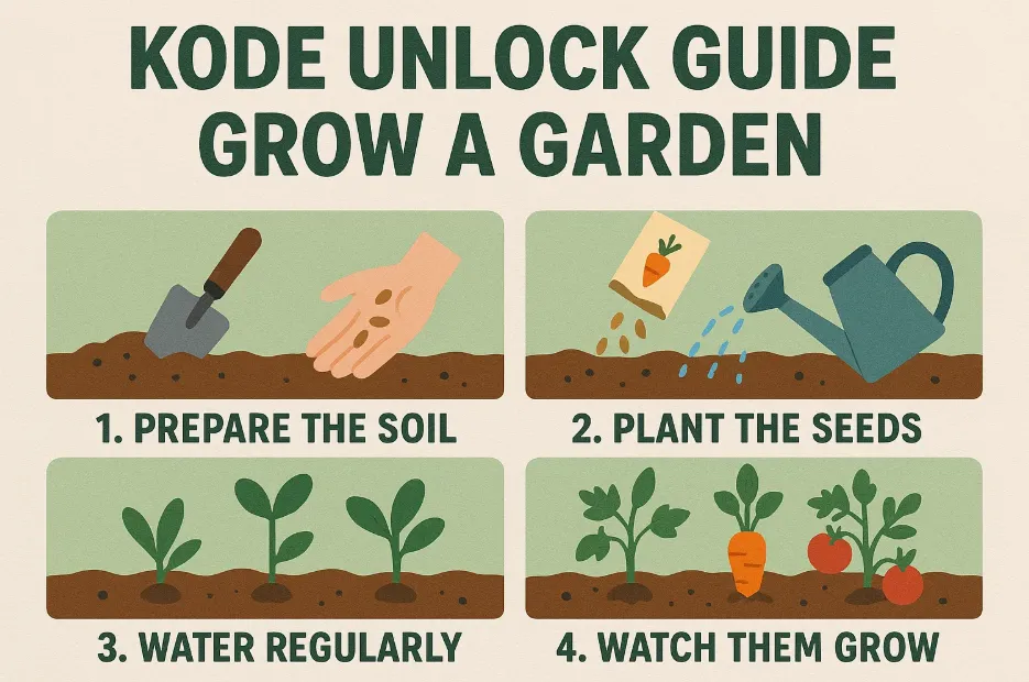 Kode Unlock Guide Grow A Garden