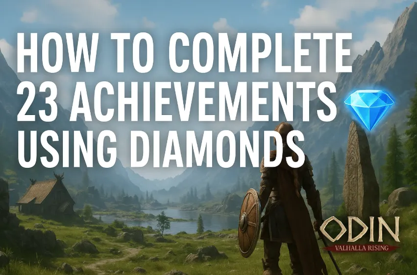 How to Complete 23 Achievements Using Diamonds in ODIN Valhalla Rising