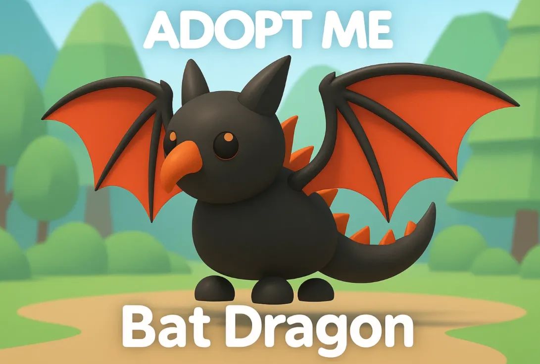 Bat Dragon – A Legendary Icon in Adopt Me Pets