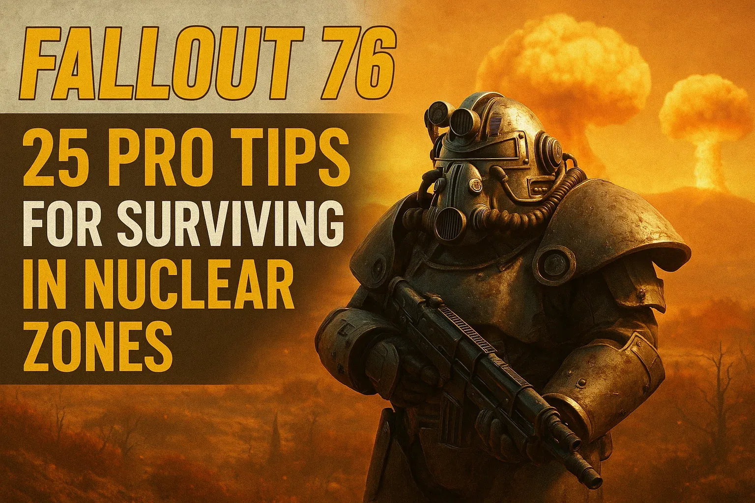 Fallout 76: 25 Pro Tips for Surviving in Nuclear Zones