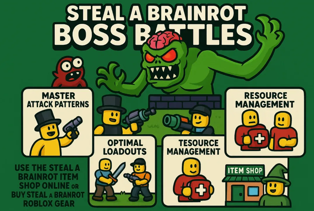 Top Strategies for Steal A Brainrot Boss Battles