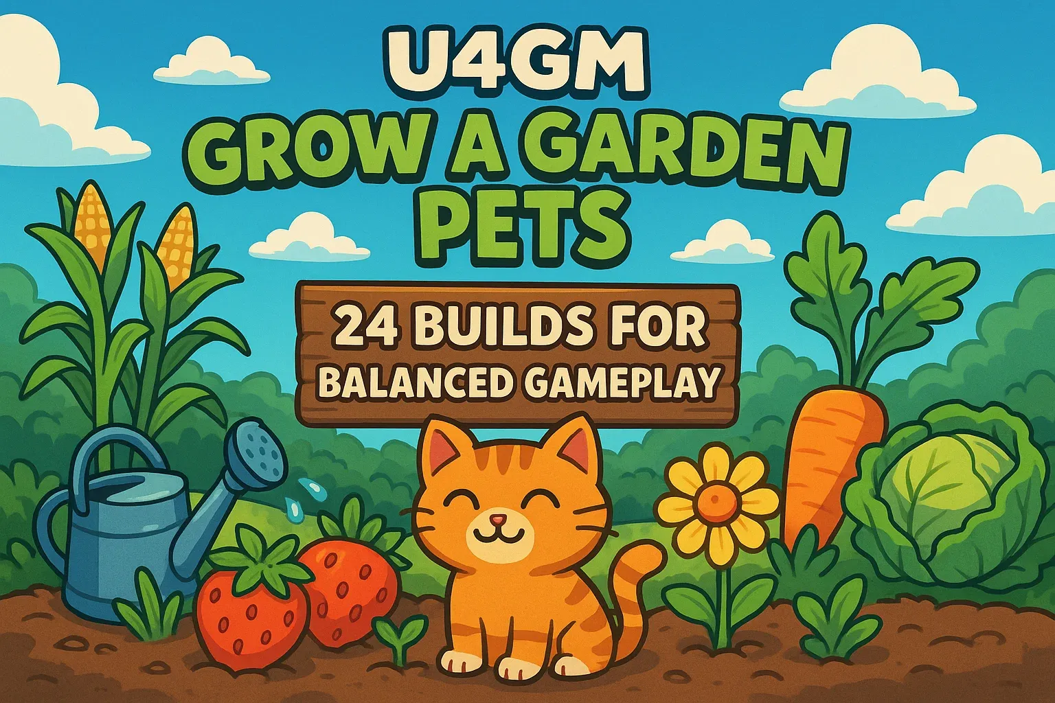 Grow A Garden Pets: 24 Builds for Balanced Gameplay