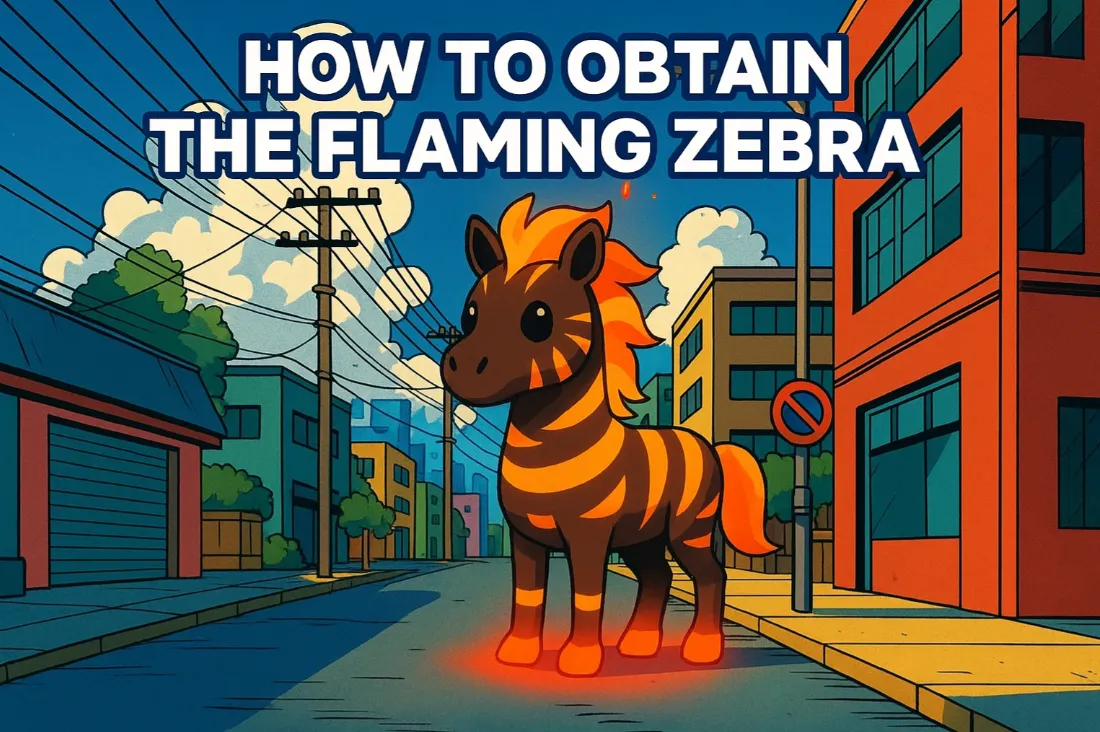 How to Get the Flaming Zebra in Adopt Me! – Full Guide