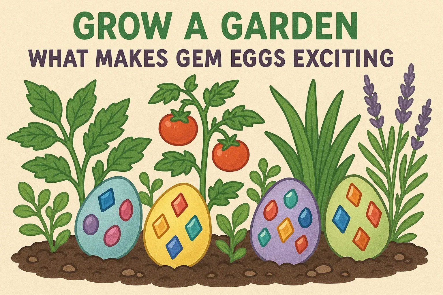 Grow A Garden: What Makes Gem Eggs Exciting