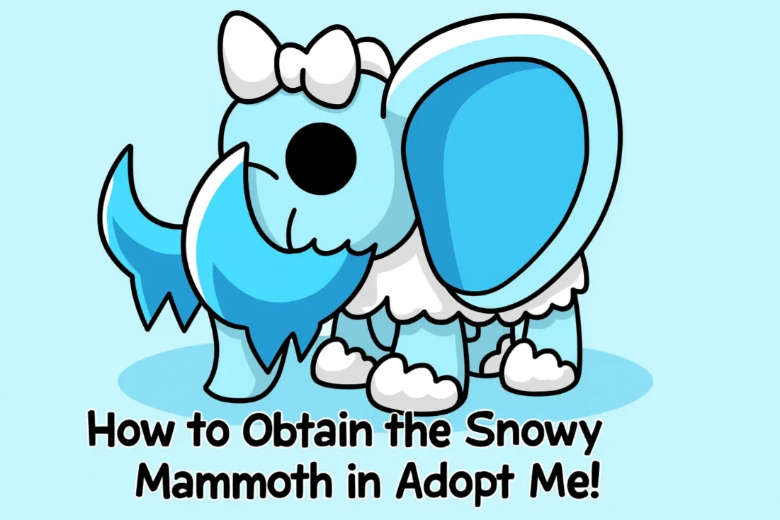 Everything You Need to Know About the Snowy Mammoth in Adopt Me!
