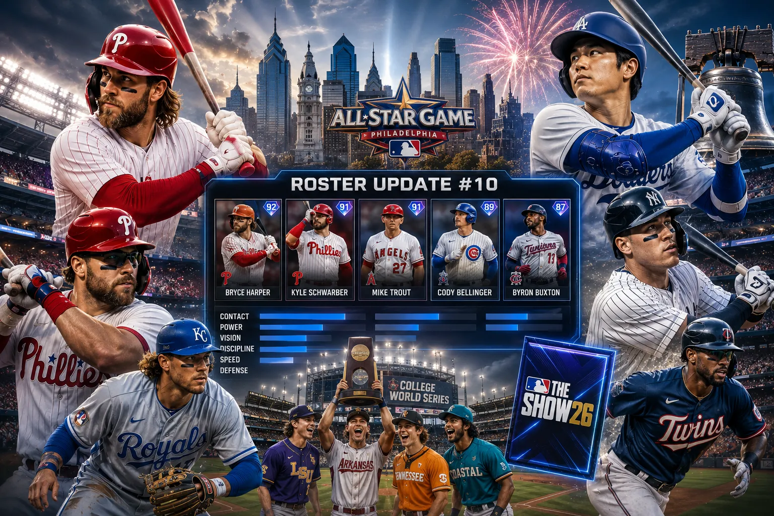 The Road to Philly Roster Update 10 Meets the Real World All Star Voting Scramble