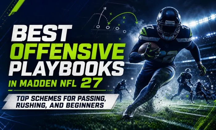 Best Offensive Playbooks in Madden NFL 27