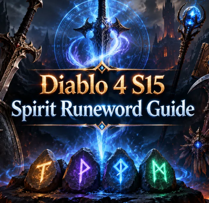 Diablo 4 S15 Spirit Runeword Guide