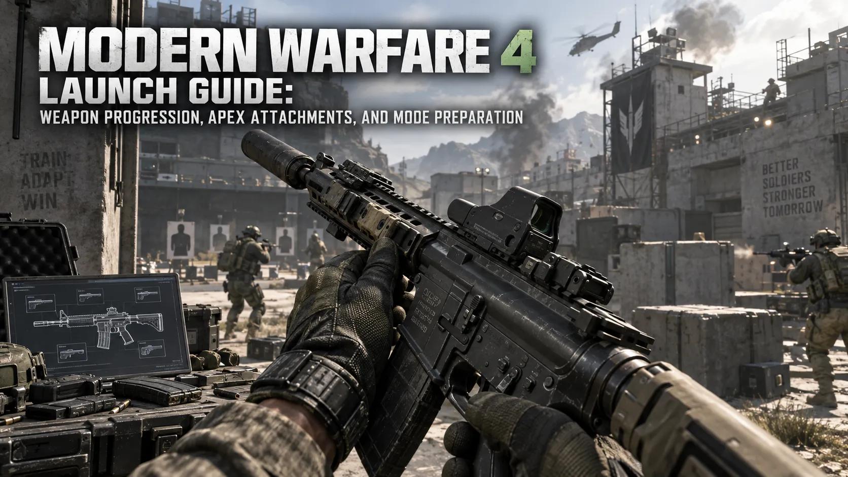 Modern Warfare 4 Launch Guide: Weapon Progression, Apex Attachments, and Mode Preparation